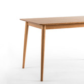 Studio Home Natural Moderno Pine Wood Dining Table
