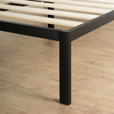 Studio Home Black Metal Platform Bed
