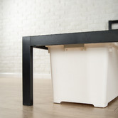 Studio Home Black Metal Platform Bed
