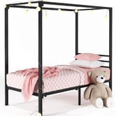 Studio Home Black Cytus Canopy Bed