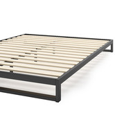 Studio Home Black Brienne Metal Bed Frame