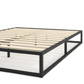 Studio Home Black Pilato H25cm Metal Bed Base
