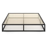 Studio Home Black Pilato H25cm Metal Bed Base