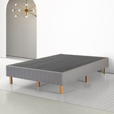 Studio Home Grey Justin Upholstered Bed Base