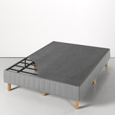 Studio Home Grey Justin Upholstered Bed Base