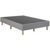 Studio Home Grey Justin Upholstered Bed Base
