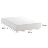 Studio Home Medium Green Tea Memory Foam Mattress