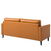 Studio Home Humphrey Faux Leather 3 Seater Sofa