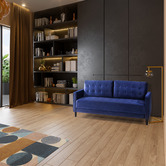 Studio Home Humphrey Velvet 3 Seater Sofa
