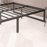 Studio Home Black Beier Metal Bed Base