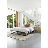 Studio Home Black Pilato H25cm Metal Bed Base