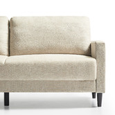 Studio Home Natural Nerina 3 Seater Upholstered Sofa