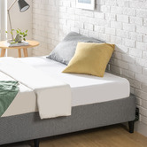 Studio Home Zane Metal &amp; Fabric Bed Base
