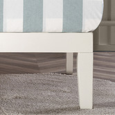 Studio Home White Belvedere Wooden Bed Base