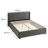 Studio Home Ethan Gas Lift Storage Bed