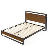 Studio Home Natural Venkata Bed with USB Port | Temple & Webster