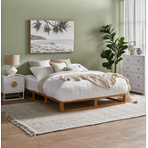 Studio Home Natural Kendall Queen Bed Base
