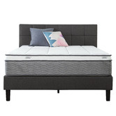 Studio Home 33cm Box Top Pocket Coil with Memory Foam Mattress