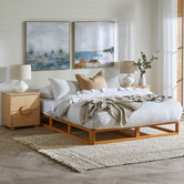 Studio Home Natural Kendall Queen Bed Base