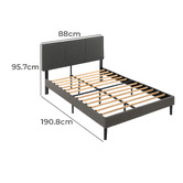 Studio Home Khaza Upholstered Bed