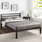 Studio Home Black Metal Platform Bed