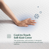 Studio Home Ultra Cool 25cm Gel Memory Foam Mattress