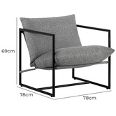 Studio Home Eithan Sling Accent Chair