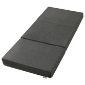 Studio Home Black Zeljka Foldable Mattress with Carry Bag