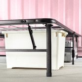 Studio Home Black SmartBase H35.5cm Steel Bed Base
