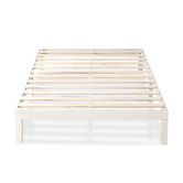 Studio Home White Belvedere Wooden Bed Base