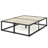 Studio Home Black Pilato H45cm Steel Bed Base