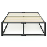 Studio Home Black Pilato H45cm Steel Bed Base