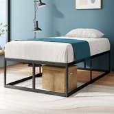Studio Home Black Pilato H45cm Steel Bed Base
