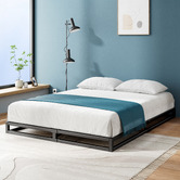 Studio Home Black Pilato H15cm Steel Bed Base