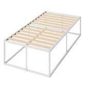 Studio Home White Karin H45cm Steel Bed Base