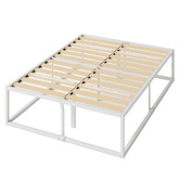 Studio Home White Karin H45cm Steel Bed Base