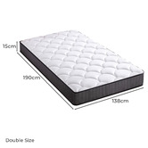Studio Home Medium Halloran Pocket Spring Mattress