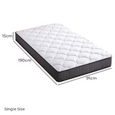 Studio Home Medium Halloran Pocket Spring Mattress