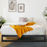 Studio Home Black Brienne Metal Bed Frame