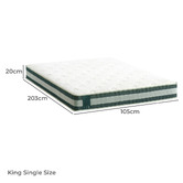Studio Home Medium Drevara Pocket Spring Mattress