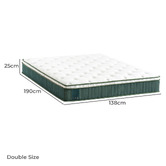 Studio Home Medium Virelda Euro Top Pocket Spring Mattress