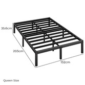 Studio Home Callie Steel Bed Base