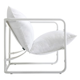Studio Home Wesley Outdoor Stainless Steel Lounge Chair