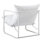 Studio Home Wesley Outdoor Stainless Steel Lounge Chair