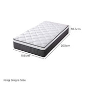 Studio Home Leshan Euro Top Pocket Coil Spring Mattress