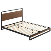 Studio Home Houston Timber &amp; Metal Platform Bed