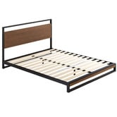 Studio Home Houston Timber &amp; Metal Platform Bed