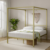Studio Home Gold Cytus Metal Canopy Bed