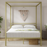 Studio Home Gold Cytus Metal Canopy Bed