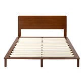 Studio Home Walnut Portia Bamboo Wood Bed Frame